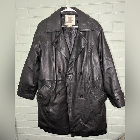JC Genuine Leather Jacket - Picture 1 of 5